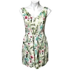 Closet of London Hawaiian Floral Print Dress Size 12